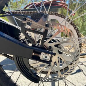 EBMX 220mm Rear Rotor and Bracket