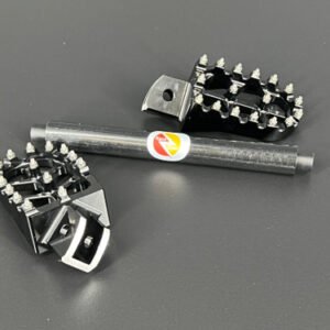 Foot Peg and Brace Bundle – BLACK