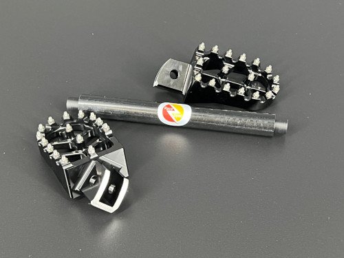 Foot Peg and Brace Bundle – BLACK