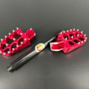Foot Peg and Brace Bundle – RED